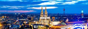 Panorama de Cologne sur Günter Albers