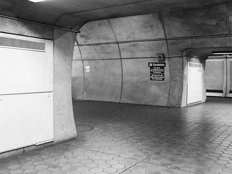 U-Bahn-Station D.C. von Charlotte Meindersma