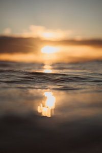 Sunset surf Domburg 4 van Andy Troy