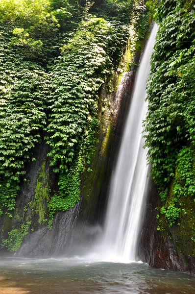 Natural serenity at the Munduk waterfall by Frank Photos