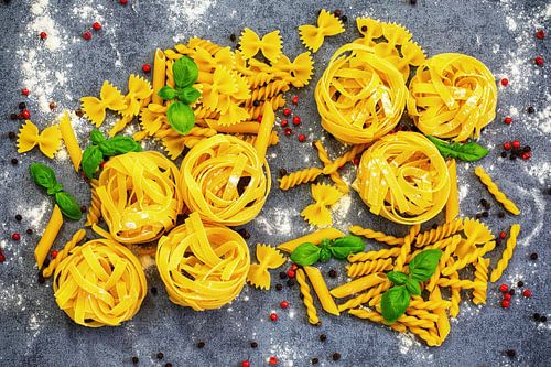 Pastavariation VI von Uwe Merkel