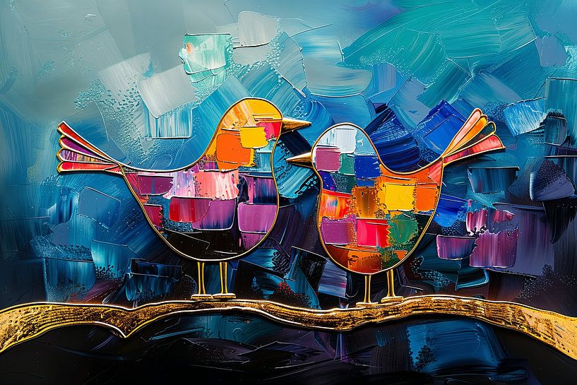 Merry by Abstract Painting