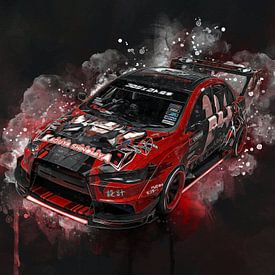 Mitsubishi Lancer Evolution X van Pictura Designs