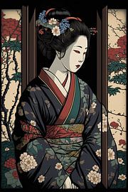 Enchanting Geisha, Harmony of Beauty by Peter Balan