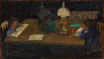 Interieur - Die Terrasse der Kinder, Pierre Bonnard, 1899