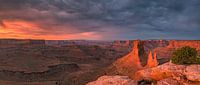 Lever de soleil à Marlboro Point, dans le PN de Canyonlands, Utah par Henk Meijer Photography Aperçu