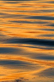 Abstract beeld van gekleurde golven