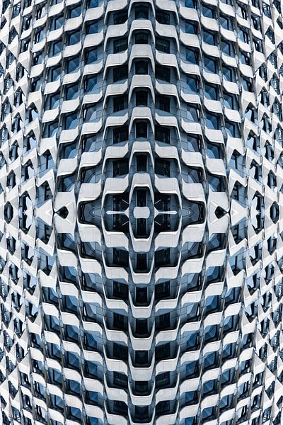 Symétrie urbaine, Singapour en miroir par Bas Potman