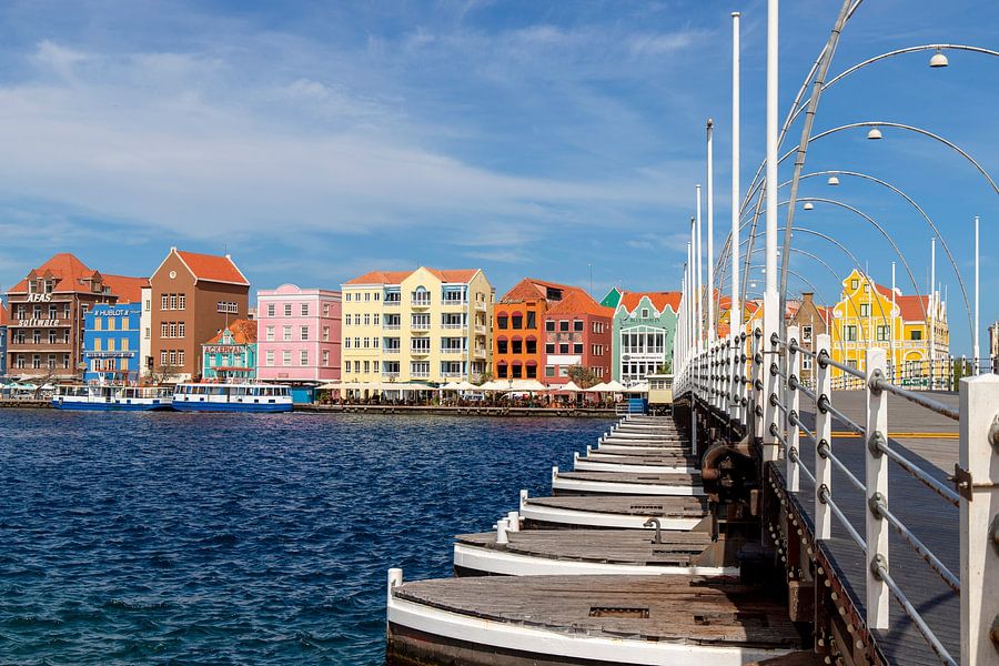 Pontjesbrug Willemstad Curaçao