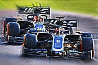 Grosjean en teamgenoot Magnussen van DeVerviersBelgium thumbnail