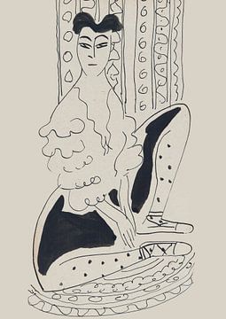 Janet a la Matisse van WEST EGG designs