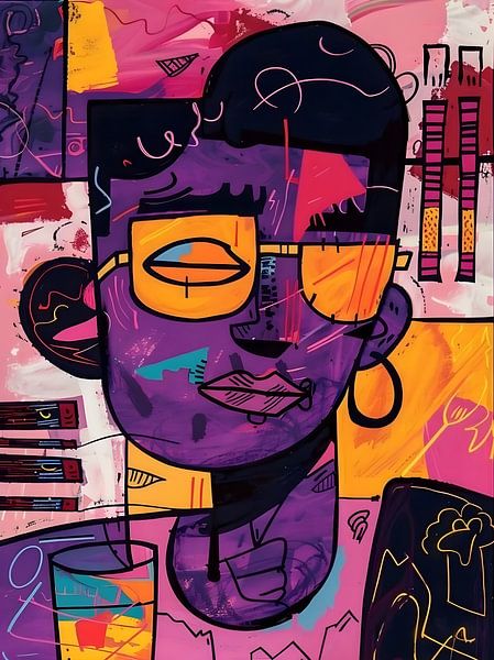 Abstrak by Vintage Art