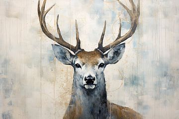 Deer by Wonderful Art