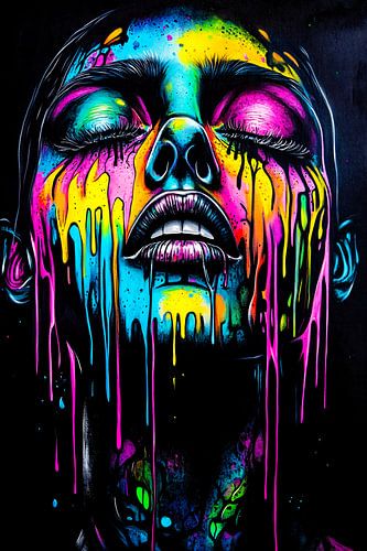 Tears of neon
