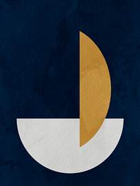 Minimalist Geometric Abstract Art by Ana Paula Da Silva Santos