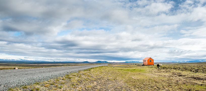 IJsland F208 - vlucht-/schuilhut von Henk Verheyen