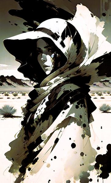 Femme du désert par Gert-Jan Siesling