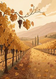 Harvest’s Quiet Afterglow by Artistic