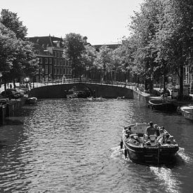 Les canaux d'Amsterdam sur Bart van Lier