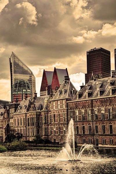 Binnenhof La Haye Pays-Bas par Hendrik-Jan Kornelis