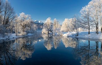Winter in den Alpen von Dieter Meyrl
