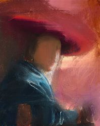 La fille au chapeau rouge | Johannes Vermeer