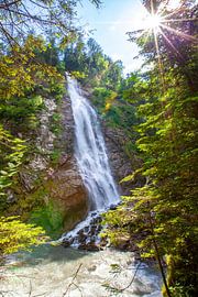 Chute d'eau dans la gorge du Kitzloch