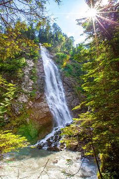 Waterval in de Kitzlochklamm-kloof van Christa Kramer