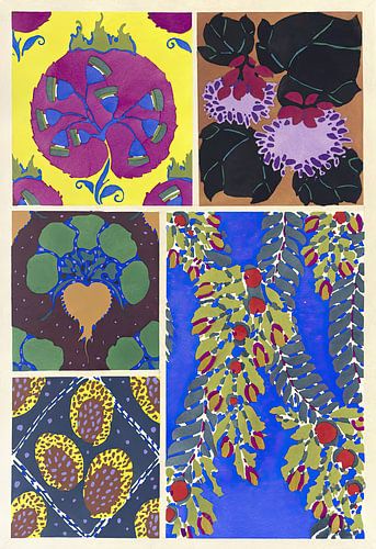 Émile-Allain Séguy - Floréal; neue Designs & Farben