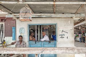 Schuhmacher in Paramaribo, Surinam
