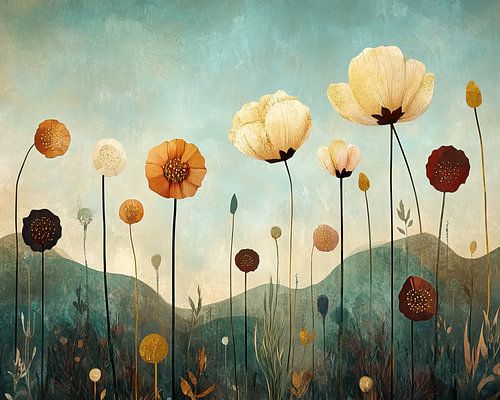 Blossoms Against The Quiet Sky