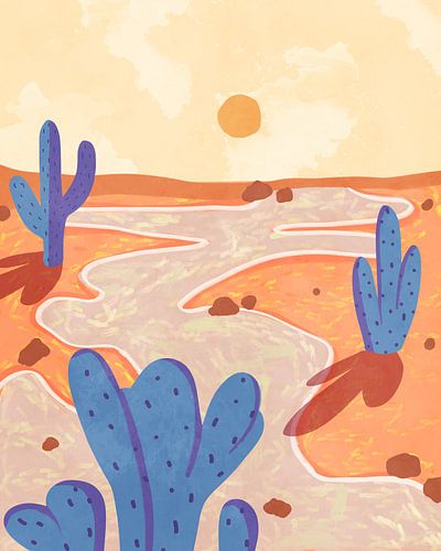 Path Through the Painted Desert