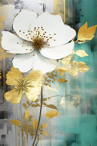 Brillance botanique métallisée I