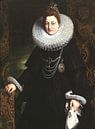 Die Erzherzogin Isabella Clara Eugenia, Peter Raul Rubens von Meisterhafte Meister Miniaturansicht
