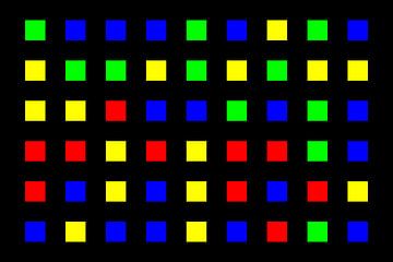 Nested | Center | 09x06 | N=01 | Random #03 | RGBY van Gerhard Haberern