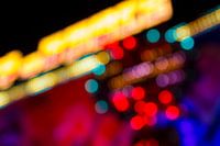 Fairground lights - out of focus