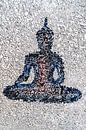 Buddha on aluminium foil by Stephan Zaun thumbnail