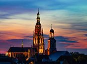 Breda - Grote Kerk Sunset van I Love Breda thumbnail