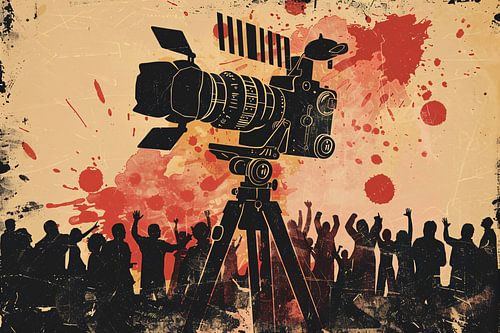 Cinema Celebratie in Expressieve Kleuren