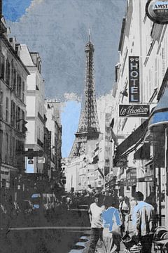 Parijs, Frankrijk, met een vleugje blauw van Imladris Images