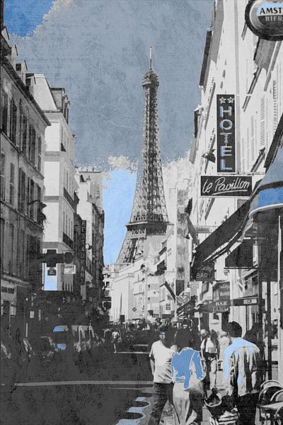 Paris, France, with a hint of Blue by Imladris Images