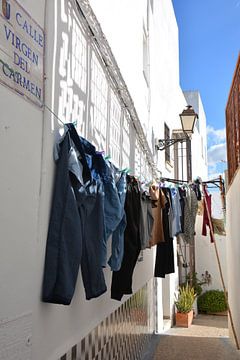Monday laundry day, white village Andalusia by My Footprints