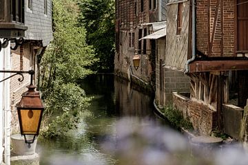 Pont-Audemer in Frankrijk, het Venetië van Normandië van Melissa Peltenburg