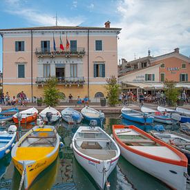 Gardameer: haven van Bardolino van Renso de Wind