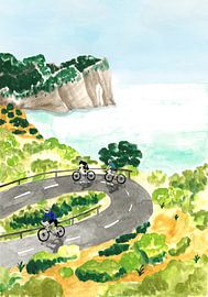 Radabenteuer an der Küste von Karen Menzenbach