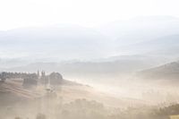 Toscane zonsopkomst