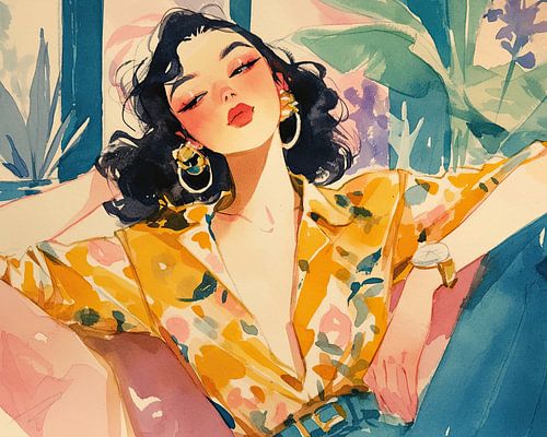 Moderne abstrakte Kunst