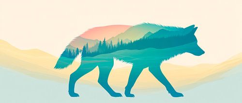 Le loup dans le paysage