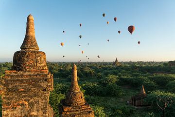 Bagan, Myanmar van Peter Schickert
