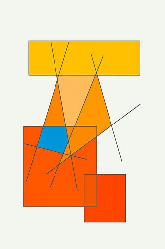 Modern, geometrie, minimalisme, abstract